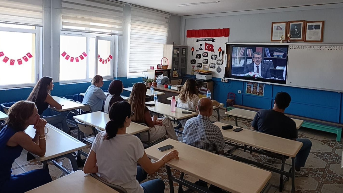 2025-2026 EĞİTİM ÖĞRETİM YILI MESLEKİ ÇALIŞMA HAFTASI BAŞLADI